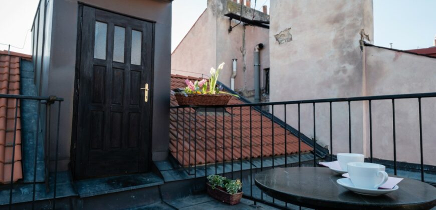 Pronájem mezonetového bytu 4+1 164m2 na Vinohradech