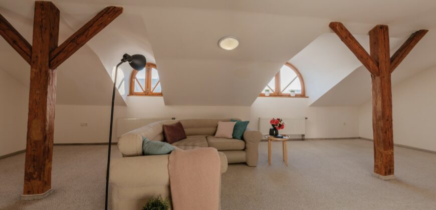 Pronájem mezonetového bytu 4+1 164m2 na Vinohradech