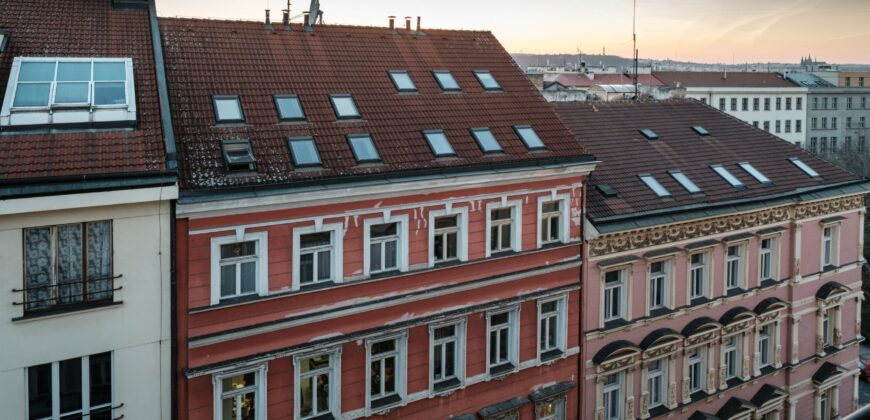 Pronájem mezonetového bytu 4+1 164m2 na Vinohradech